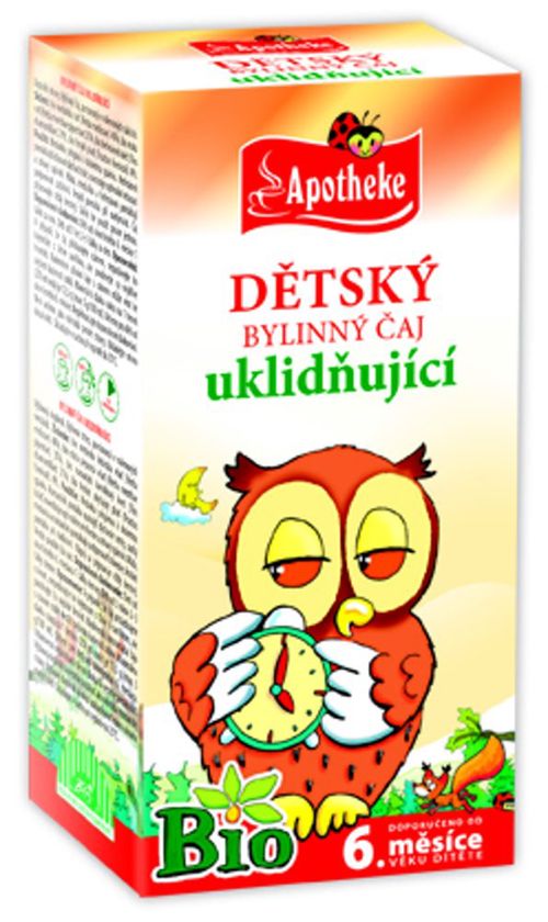 Apotheke Dětský čaj uklidňující nálevové sáčky 20x1,5 g