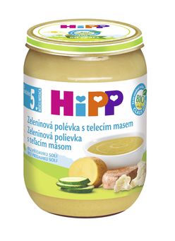 Hipp BABY MENU BIO Polévka zeleninová s telecím 190 g