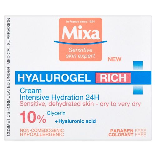 Mixa Hyalurogel intenzivní hydratační péče 50 ml