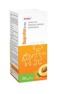 Dr.Max IBUPROFEN 100mg/5ml perorální suspenze 100 ml