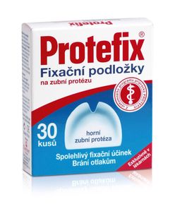 Protefix Fixační podložky na horní zubní protézu 30 ks