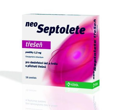 Neoseptolete třešeň 18 pastilek