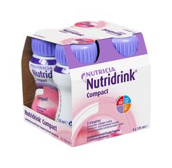 Nutridrink Compact jahoda 4x125 ml