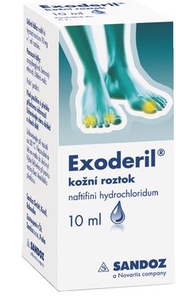 Exoderil kožní roztok 10 ml