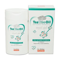 Dr. Müller Tea Tree Oil Mycí gel pro intimní hygienu 200 ml