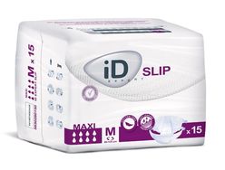 iD Slip Medium Maxi plenkové kalhotky s lepítky 15 ks