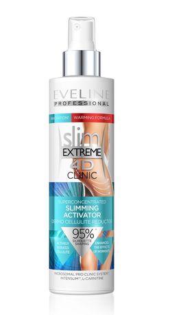 Eveline Slim Extreme 4D Clinic aktivátor s hřejivým efektem 200 ml