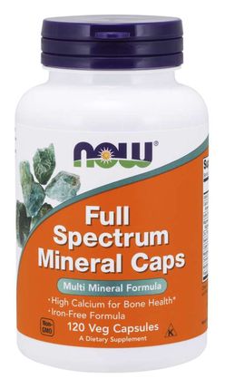 NOW® Foods NOW Full Spectrum Mineral, multiminerál, 120 kapslí  Akční cena