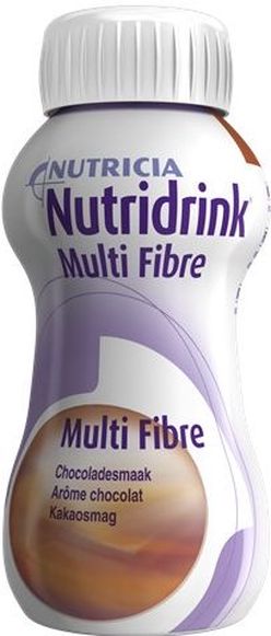 Nutridrink Multi Fibre čokoláda 200 ml