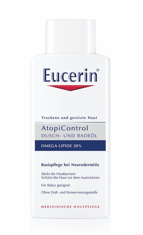 Eucerin Atopicontrol suchá zarudlá pokožka sprchový olej 400 ml