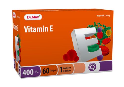 Dr.Max Vitamin E 400 I.U. 60 tobolek