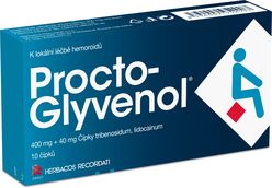 Procto-glyvenol čípky 10 ks