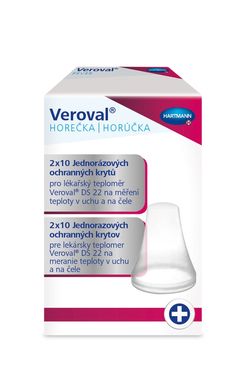 Veroval Sada ochrannných krytů 2x10 ks