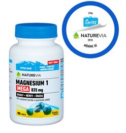 Swiss NatureVia Magnesium 1 Mega 835 mg 90 tablet