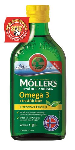 Mollers Omega 3 Citron 250 ml