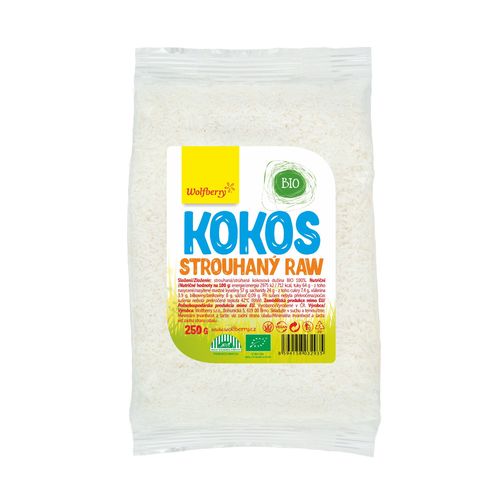 Wolfberry Kokos strouhaný BIO 250 g