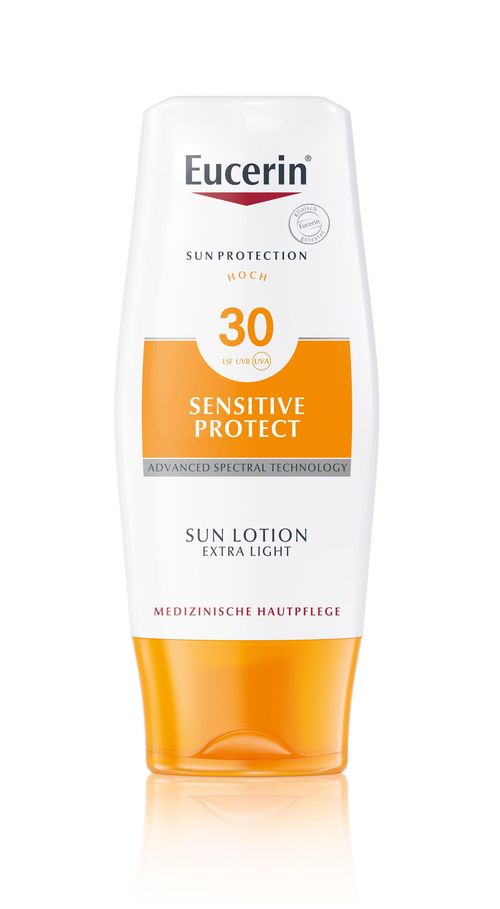 Eucerin SUN Sensitive Protect SPF30 extra lehké mléko 150 ml