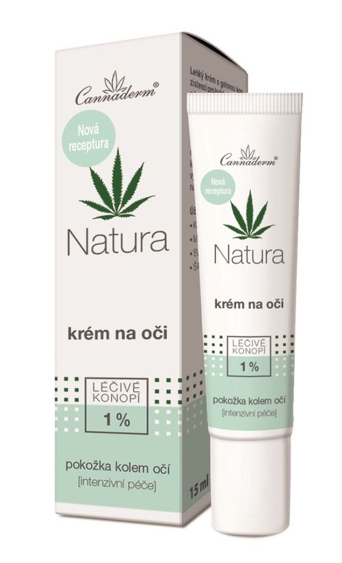 Cannaderm Natura Krém na oči 15 ml