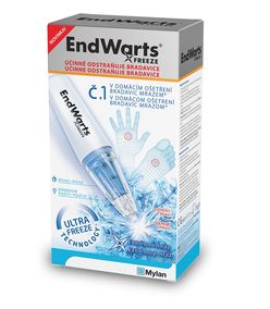 EndWarts FREEZE kryoterapie bradavic 7,5 g