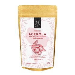 NATU Acerola BIO prášek 60 g