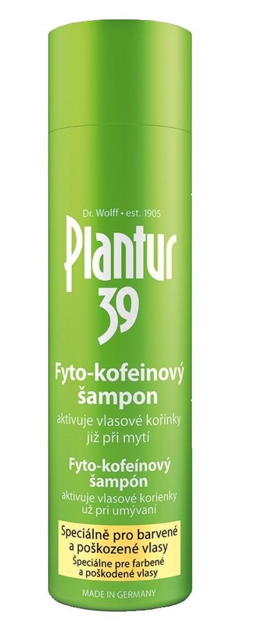 Plantur 39 Fyto-kofeinový šampon pro barvené vlasy 250 ml