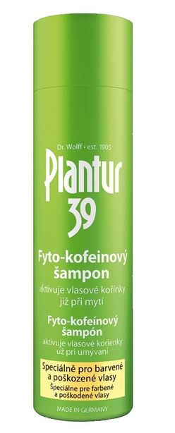 Plantur 39 Fyto-kofeinový šampon pro barvené vlasy 250 ml