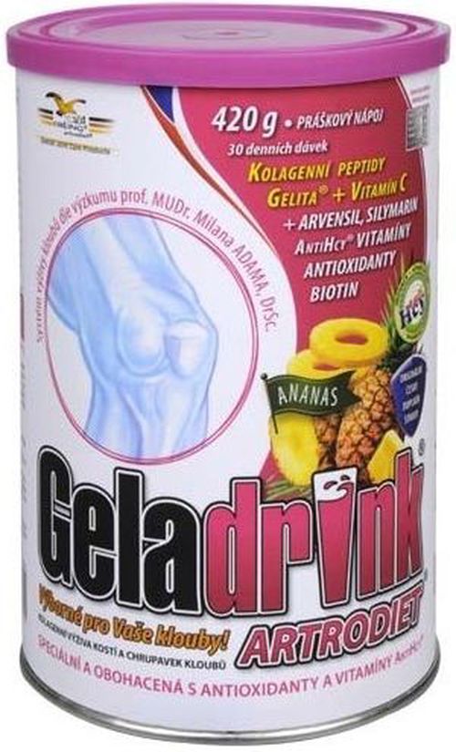 Geladrink Artrodiet ananas nápoj 420 g