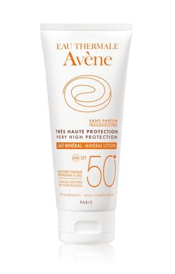 Avene Sluneční ochrana SPF50+ minerální mléko 100 ml