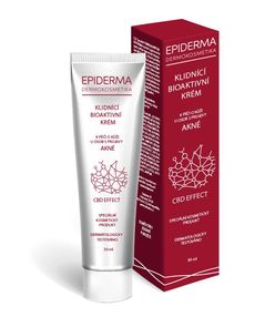 Epiderma Bioaktivní CBD krém při akné 30 ml