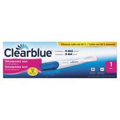 Clearblue PLUS rychlá detekce těhotenský test 1 ks