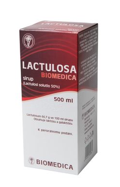 Biomedica LACTULOSA sirup 500 ml