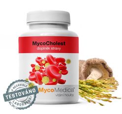 MycoMedica - MycoCholest v optimálním složení, 120 rostlinných kapslí