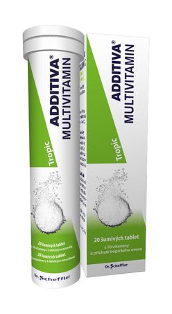 Additiva Multivitamin tropic 20 šumivých tablet