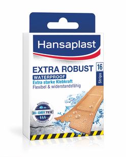 Hansaplast Extra Robust voděodolná náplast 16 ks