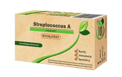 VITAMIN STATION Rychlotest Streptococcus A 1 ks