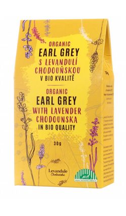 BIO Levandule Chodouňská Earl Grey s levandulí sypaný čaj 30 g