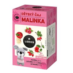 Leros Dětský čaj Malinka 20x2 g