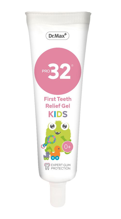 Dr.Max PRO32 First Teeth Relief Gel gel na prořezávání zoubků 30 ml