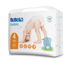 BEBELO Care Diapers Maxi 4 dětské pleny 48 ks