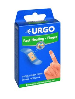 Urgo Fast Healing - Finger hydrokoloidní náplast na prsty 8 ks