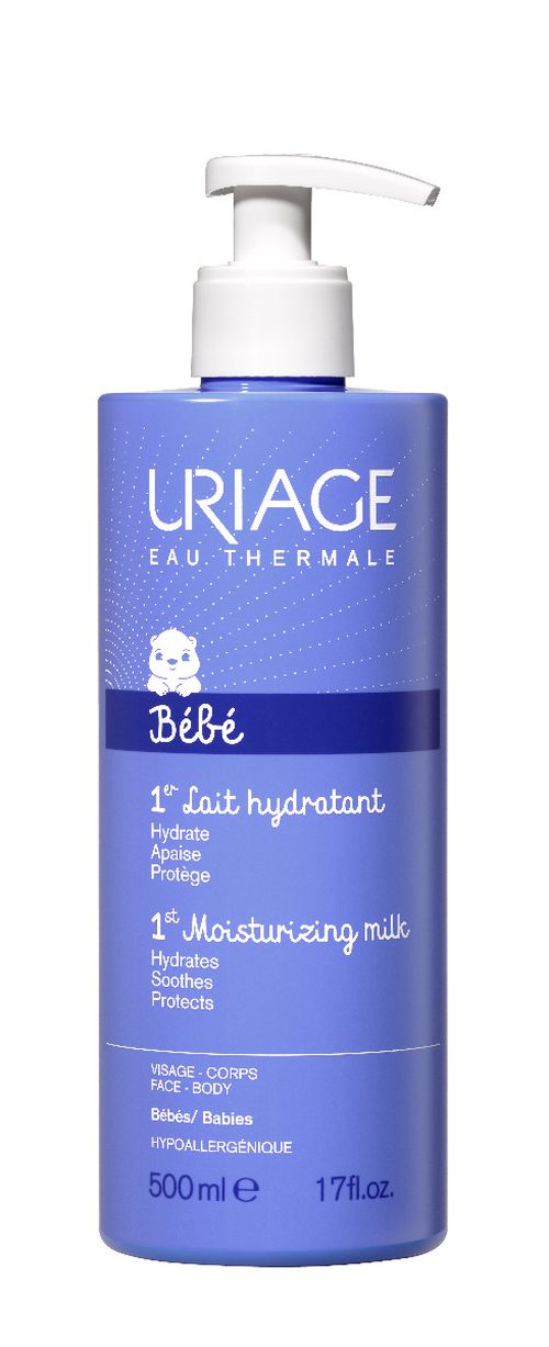 Uriage Bébé Hydratační tělové mléko pro nejmenší 500 ml