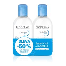 BIODERMA Hydrabio H2O micelární voda 250 ml 1+1 Festival
