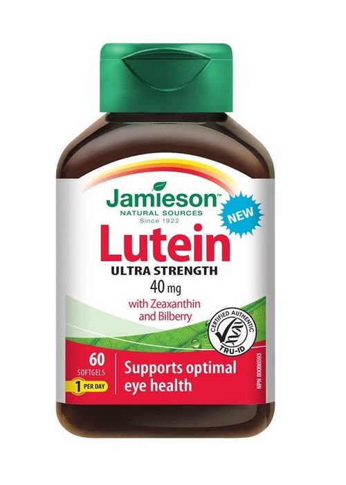 Jamieson Lutein se zeaxantinem a borůvkami 60 kapslí