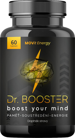 Dr. Booster - paměť, soustředění, energie, 60 tablet