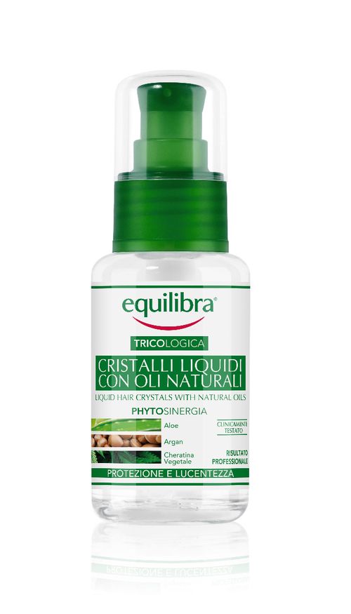 Equilibra Liquid Hair Crystals with Natural oils tekuté vlasové krystaly 50 ml