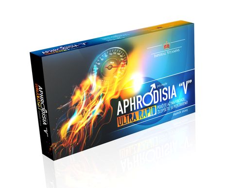 Aphrodisia V ultra rapid pro muže 10 kapslí