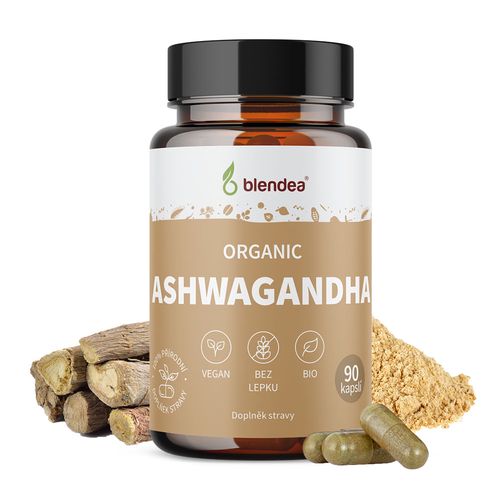 Ashwagandha BIO Organic 90 kapslí