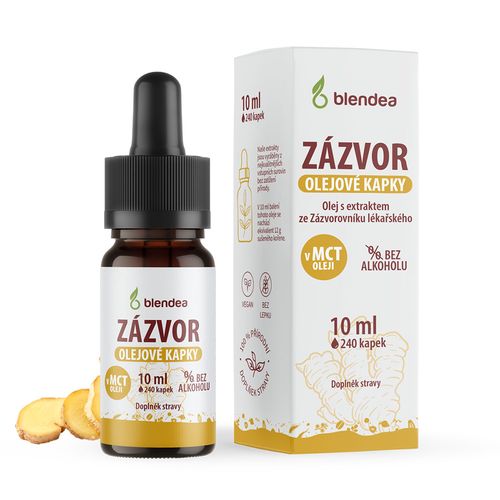 Zázvor olejové kapky 10 ml