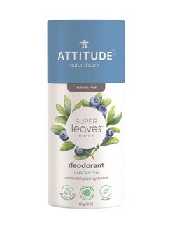 ATTITUDE Super leaves Přírodní tuhý deodorant bez vůně 85 g