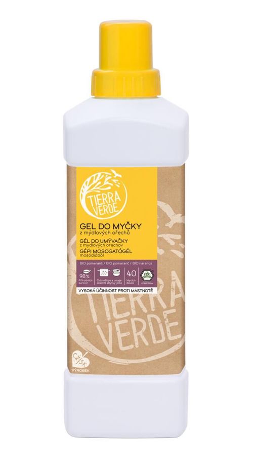 Tierra Verde Gel do myčky BIO Pomeranč láhev 1 l